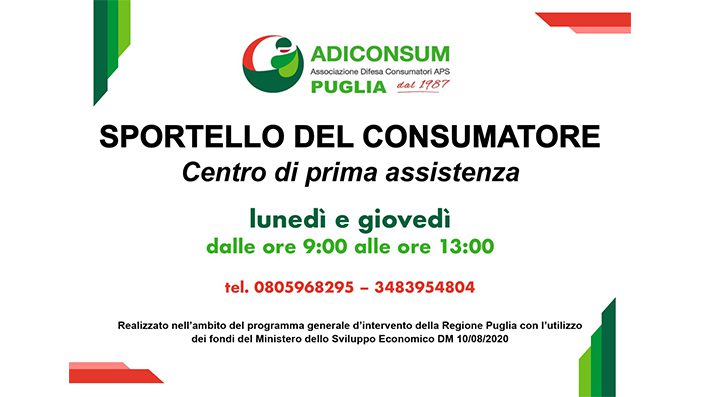 SPORTELLO CONSUMATORI