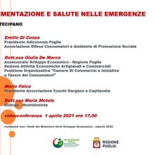 Alimentazione e salute nelle emergenze