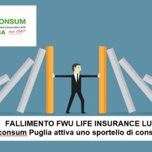 Fallimento FWU LIFE INSURANCE LUX &#8211; Adiconsum Puglia attiva uno sportello di consulenza