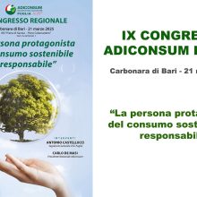 IX CONGRESSO ADICONSUM PUGLIA